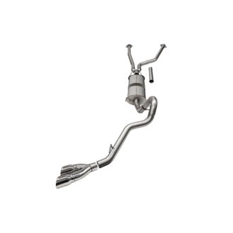 Corsa 22-25 Toyota Tundra 4WD 3in Sport Cat-Back Side Exit Exhaust System w/ Twin 4in Polished Tips