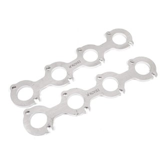 Small Block Ford 4.6L 2V Round Port Header 304SS Exhaust Flanges 1-5/8in Primaries
