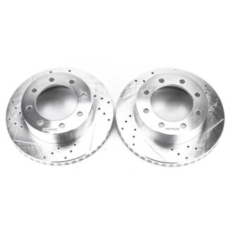 Evolution Performance Drilled And Slotted Rotor Pair