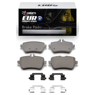 R1 Euro Ceramic Pads and Hardware Kit
