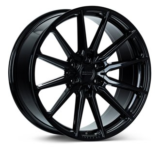 HF6-1 24x10 / 6x139.7 / ET35 / Deep / 95.1 CB - Gloss Black Wheel