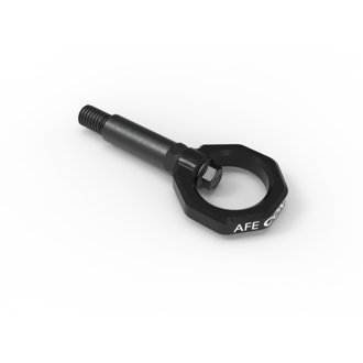 Afe Control Front Tow Hook Black