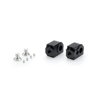 Adaptor Adjustable Passenger Footpeg Black