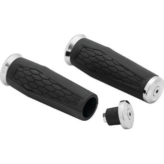 Hex Grips 7/8inch Universal Chrome