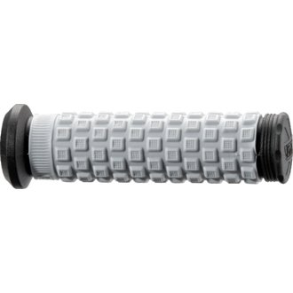 Pillow Top Atv Grips - Black/Gray/Black