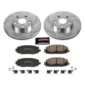 Z23 Daily Driver Carbon-Fiber Ceramic Brake Pad and Drilled & Slotted Rotor Kit