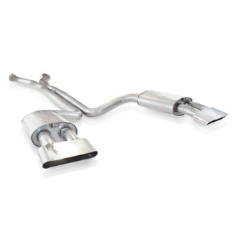 1990-95 Corvette ZR1 3in Exhaust X-Pipe Chambered Mufflers Tips Factory Connect