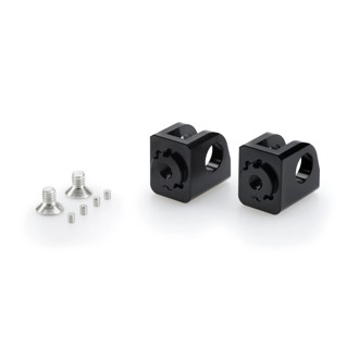 Adaptor Adjustable Rider Footpeg Black