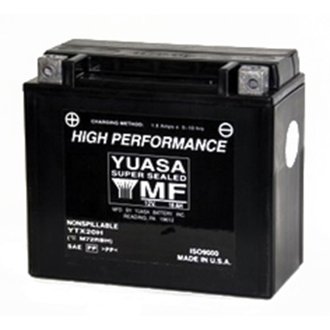 YTX20H FACTORY ACTIVATED MAINTENANCE FREE 12 VOLT BATT