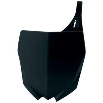 15-20 Yamaha YZ/ YZ125X-250X/ YZ250FX-450FX/ 10-18 YZ250F-450F Front Number Plate - Black