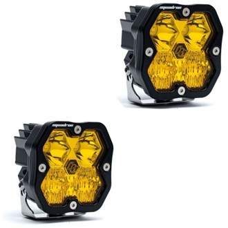 Squadron 2.0 Sport (Pair) LED Driving/Combo / No Harness - Baja Amber