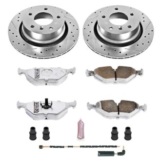 Z26 Street Performance Ceramic Brake Pad and Drilled & Slotted Rotor Kit