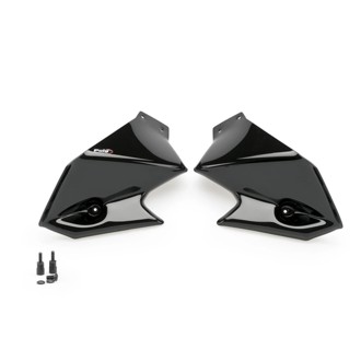 Extended Front Deflectors Black