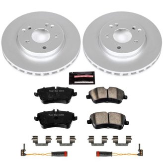 Evolution Coated Rotor And Carbon-Fiber Ceramic Brake Pad Kit