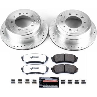 Z36 Truck and SUV Carbon-Fiber Ceramic Brake Pad and Drilled & Slotted Rotor Kit
