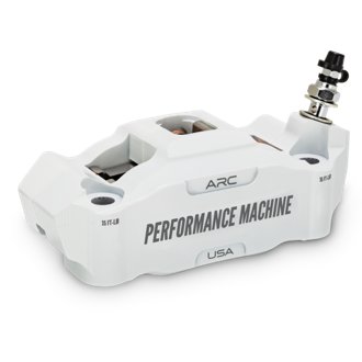 125 x 4 Race Series Radial Mount Caliper with ARC - Right - White