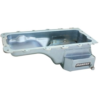 Ford 4.6/5.4L (w/Rear Sump) Kicked Out Wet Sump 7qt 6.5in Steel Oil Pan