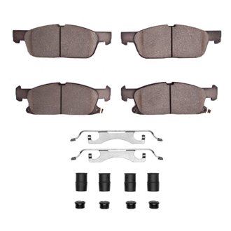 R1 Ceramic Pads and Hardware Kit
