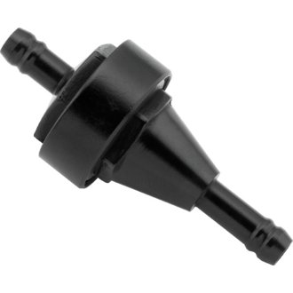 1/4in Inline Fuel Filter - Black