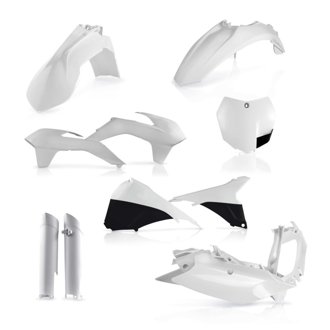13-14 KTM SX/SX-F/XC/XC-F 125-450 Full Plastic Kit - White