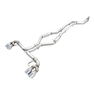 AWE Track Edition for G2X M340i / M440i - Chrome Tips