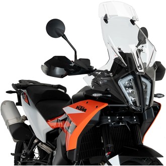 Touring Windshield With Visor Clear