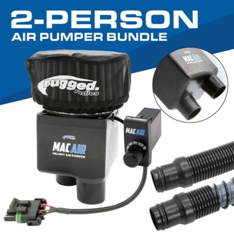 MAC Air 2-Person Helmet Air Pumper (Bundle