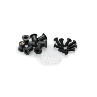 Screw Kit Anodized For Screens Black