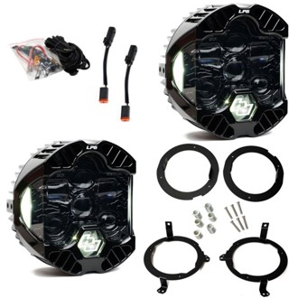 18-25 Jeep Wrangler JL/20-25 Gladiator JT (w/Halogen) DOT LP6 LED Headlight Kit - Clear