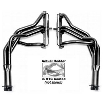 SILVER E.O. HEADERS For 71-91 GM 283-400 CLASS C VANS With A.I.R.