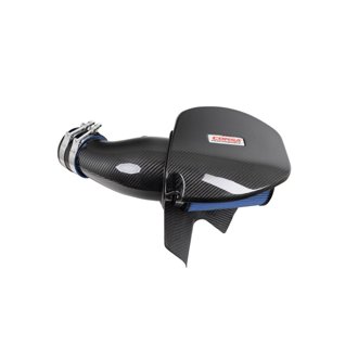 Corsa 21-23 Dodge Challenger/Charger 6.4L V8 Carbon Fiber Open Element Air Intake - Oiled