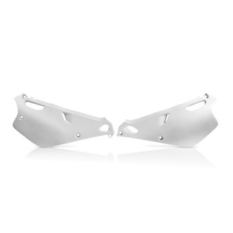 93-01 Yamaha YZ80 Side Panels - White
