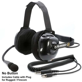 Fhs Bth Fsi Headset W/ Mic I/O Button / For David Clark / Sigtronics / Avcomm