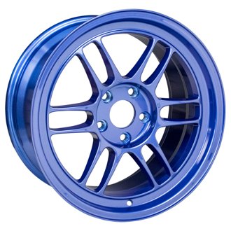 RPF1 17x9 5x114.3 35mm Offset 73mm Bore Victory Blue Wheel (MOQ 40