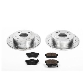 Z23 Daily Driver Carbon-Fiber Ceramic Brake Pad and Drilled & Slotted Rotor Kit