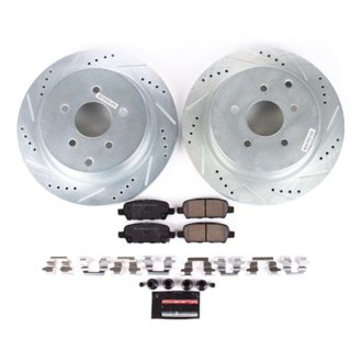 Z23 Daily Driver Carbon-Fiber Ceramic Brake Pad and Drilled & Slotted Rotor Kit