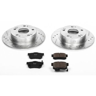 Z23 Daily Driver Carbon-Fiber Ceramic Brake Pad and Drilled & Slotted Rotor Kit