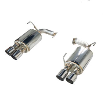2022+ Subaru WRX VB Axle Back Exhaust w/Stainless Steel Single Wall Tip