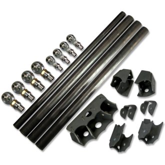 Easy 4 Link - Kit C - No Tube - 7/8 In & 1 1/4 In Rod Ends