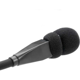 Fhs Over-The-Head Fire Safety Industrial Headset With Mic On/Off Button / No Cable