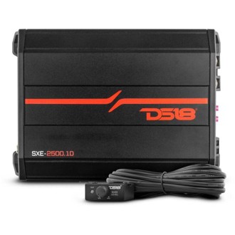 1-Channel SXE Amplifier Class D 800/1ohm 600/2ohm 300/4ohm Watts RMS- Black