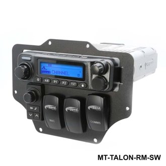 Honda Talon Mount - Radio Intercom and Switches M1 / G1 / RM45 / RM60 / GMR45