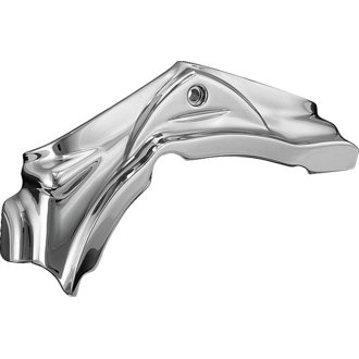 Cylinder Base Cover 07-17 Softails Chrome