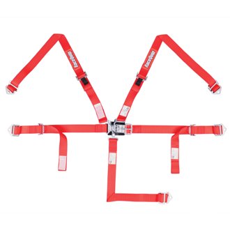 Red JR. L & L 5pt Harness