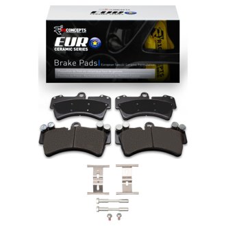 R1 Euro Ceramic Pads and Hardware Kit