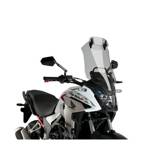 Touring Windshield With Visor Smoke