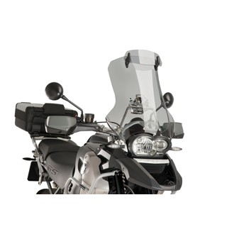 Touring Windshield With Visor Smoke