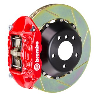 23+ Z (RZ34) Rear GT BBK 4 Piston Cast 380x28 2pc Rotor Slotted Type-1-Red