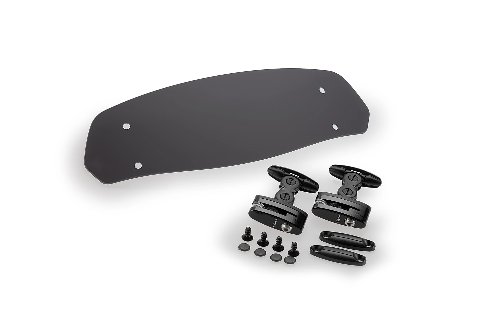 Multi-Adjustable Visor Clip-On Dark Smoke