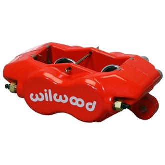 Wilwood Caliper-Forged Dynalite-Red 1.75in Pistons 1.10in Disc